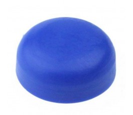 Kentekenplaatschroef afdekdop blauw - 50 stuks