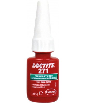 Loctite borgmiddel rood 271 5ml