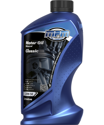 MPM Motorolie 20w50 multigrade klassiek