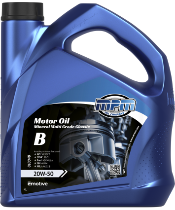 MPM Motorolie 20w50 multigrade klassiek