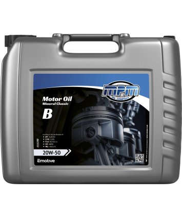 MPM Motorolie 20w50 multigrade klassiek