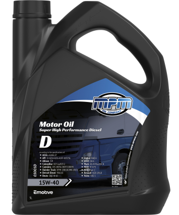 MPM Motorolie 15w40 shpd - 03000d