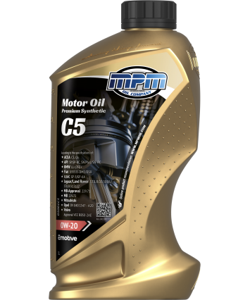 MPM Motorolie premium synthetisch 0w20 C5