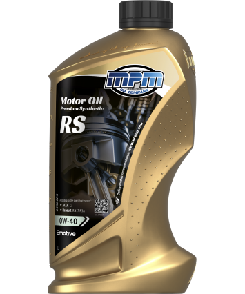 Mpm motorolie 0W40 premium synthetic RS