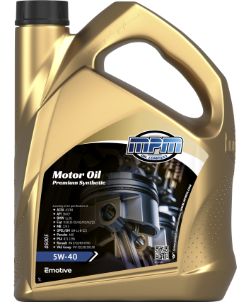 MPM Motorolie 5w40 (05000)