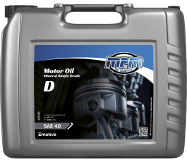 MPM Motorolie SAE 40 super single grade 