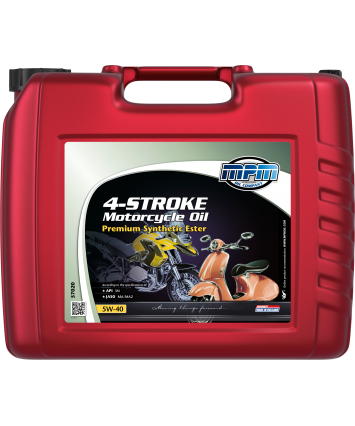 Motorfiets motorolie 4 takt 5w40 JASO ma2