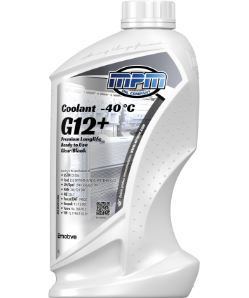 MPM Koelvloeistof -40C G12+ blank silicaatvrij