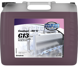 MPM Koelvloeistof -40C G13 rood silicaat houdend