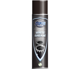 Vet spray white grease