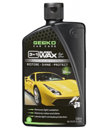 Gecko 3 in 1 superwax met carnauba