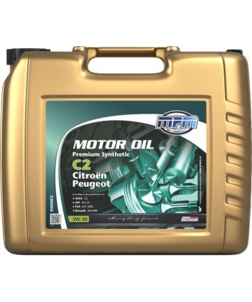 MPM Motorolie premium synthetic 5w30 C2 citroen - peugeot