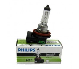 Autolamp philips H11 halogeen 12 volt 55 watt longlife